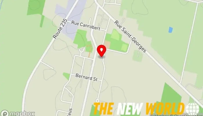 map of Salon Eve Hair salon in Ange-Gardien