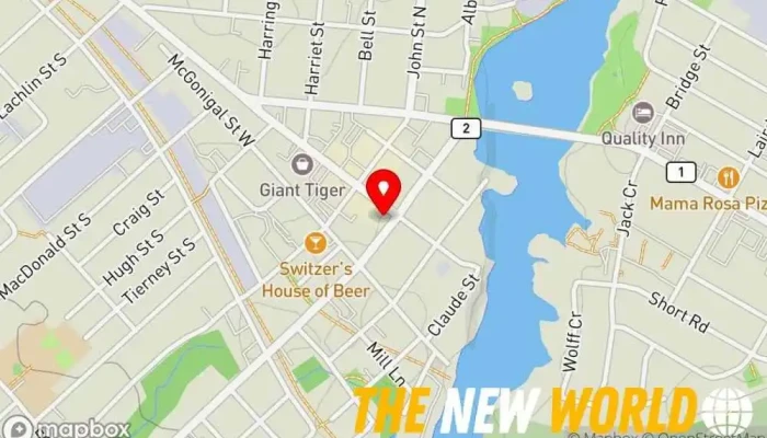 map of Sandee's Country Kitchen Caterer, Bakery, Breakfast restaurant, Frozen food manufacturer, Lunch restaurant in Arnprior