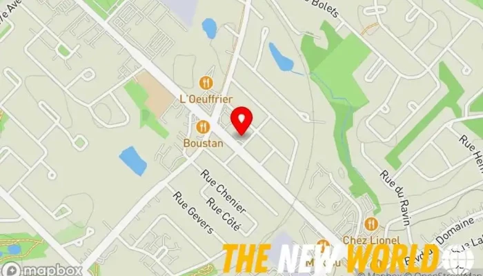 map of SBA Ingenieurs Conseils Engineering consultant in Blainville