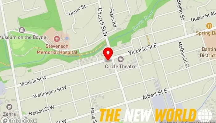 map of Scotiabank Bank, ATM, Financial consultant, Investment service in Alliston