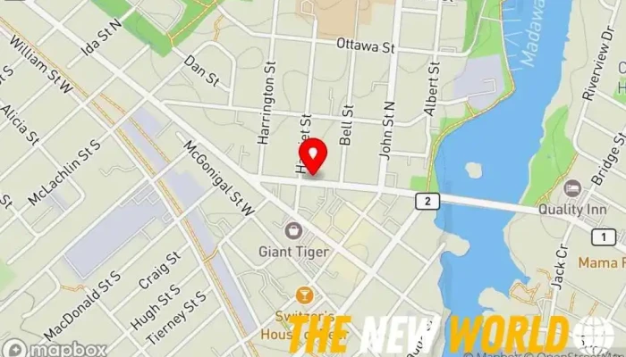 map of Seniors Active Living Centre Association / Organization in Arnprior