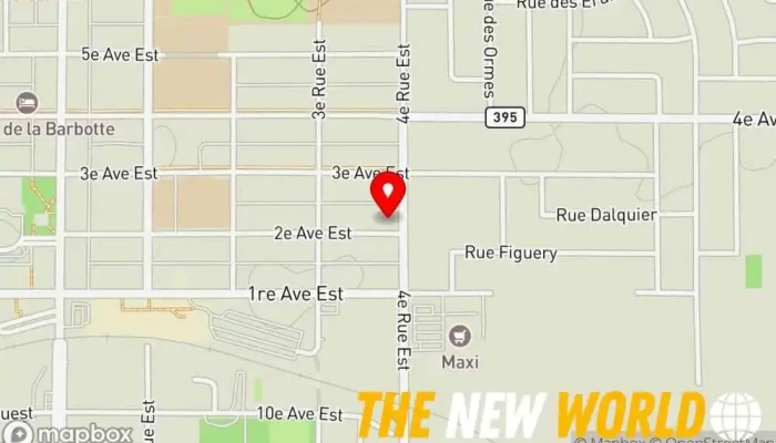 map of Service Comptabilité Mario Coulombe B.A.A. Accountant, Bookkeeping service, Tax preparation service in Amos