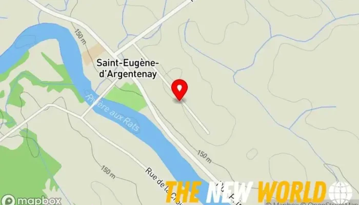 map of Service de comptabilité VB Accountant in Saint-Eugène-d'Argentenay