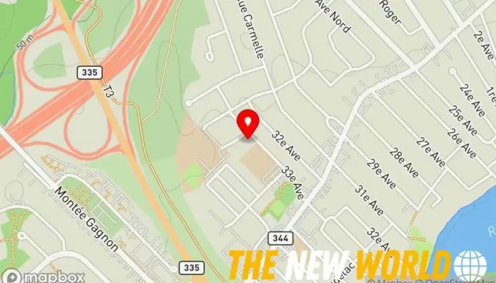 map of Service de Garde Les Amis d'abord Inc Day care center in Bois-des-Filion