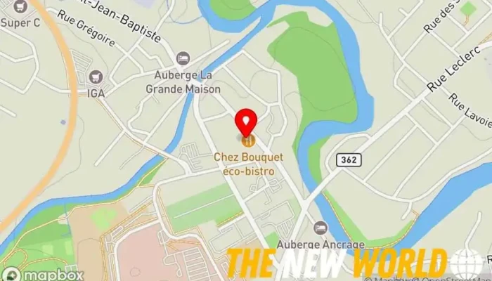 map of Services de Main-D'Oeuvre L'Appui Inc (Les) Employment center in Baie-Saint-Paul