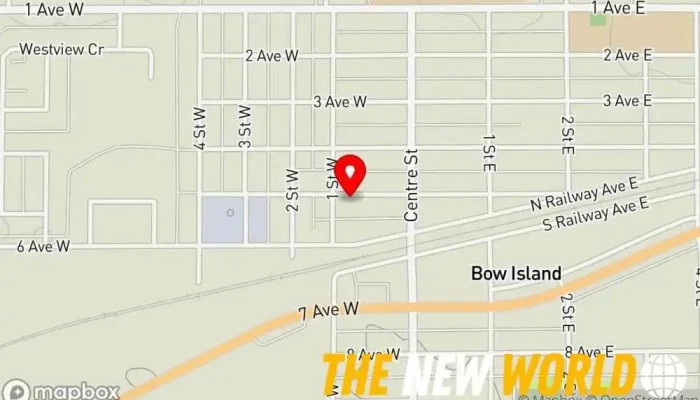 map of Silver Signs & Graphics Sign shop in Bow Island