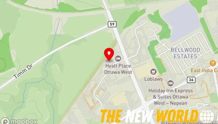 map of Simplic-IT Inc. Computer support and services in Nepean