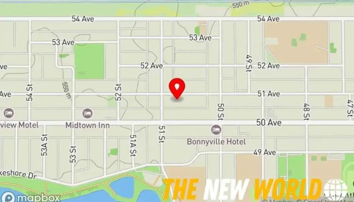 map of Simply Right Accounting Ltd Accountant in Bonnyville