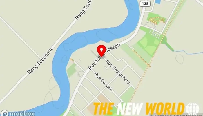map of SiSuroît Computer support and services in Sainte-Martine