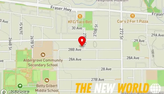 map of Skills to Play Programs Inc. Educational consultant in Aldergrove