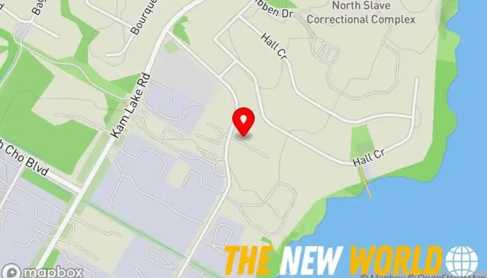 map of SLR Consulting (Canada) Ltd. Environmental consultant, Acoustical consultant, Engineering consultant, Environmental engineer, Mining consultant in Yellowknife