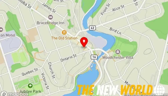 map of SLR Consulting (Canada) Ltd. Environmental consultant in Bracebridge