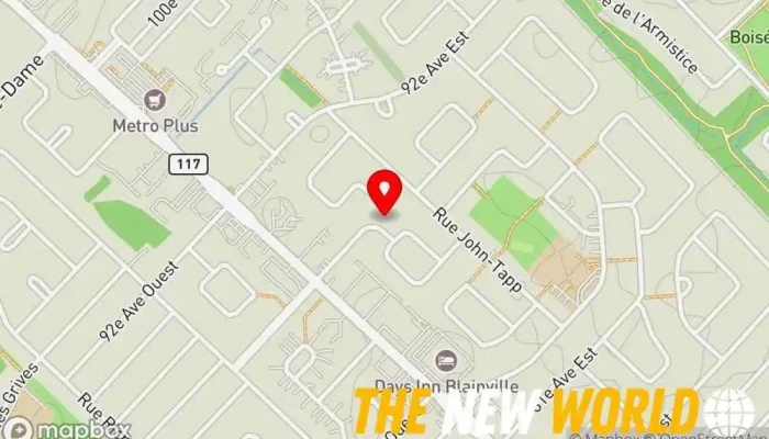 map of SmartBiz Conseils Business management consultant in Blainville