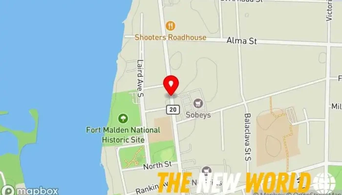 map of Sobeys Amherstburg Supermarket, Grocery store in Amherstburg