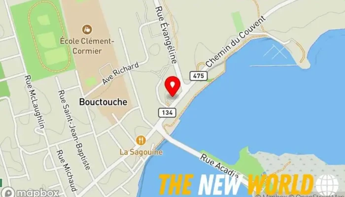 map of Société Culturelle Kent Sud Cafe, Art gallery, Boutique, Live music venue in Bouctouche