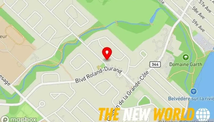 map of SOIINS BROU INC Holding company, Financial consultant, Import export company, Private equity firm, Real estate developer in Rosemère
