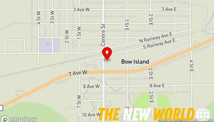map of Soleil Massage Therapy Massage therapist in Bow Island