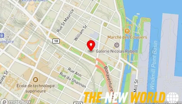 map of Solutions Beyond Technologies Computer consultant, Computer support and services in Montreal