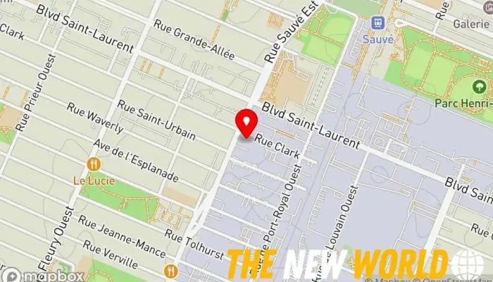 map of Solutions GURUS (GURUS Solutions) Software company, Business management consultant, Business to business service in Montreal