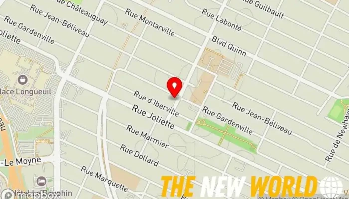 map of Solutions PRP Computer support and services, Software company in Longueuil