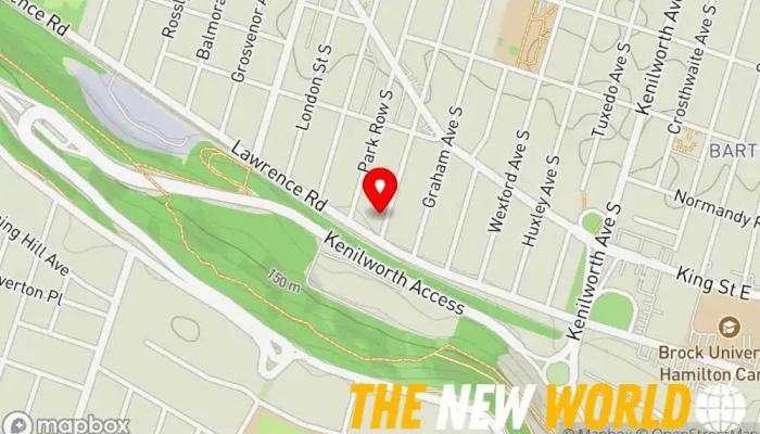 map of Southbrook Accounting Services Inc. Accounting firm in Hamilton