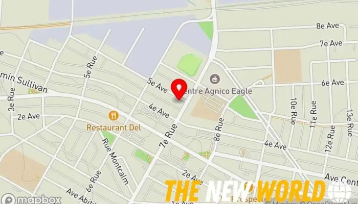 map of SPI Santé Sécurité Safety equipment supplier, Industrial consultant, Industrial equipment supplier, Occupational safety and health, Vending machine supplier, Work clothes store in Val-d'Or