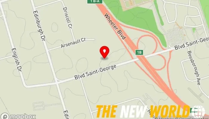 map of Stantec Engineering consultant, Civil engineer in Moncton