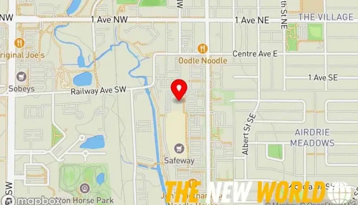 map of Staples Office supply store, Computer store, Electronics store, Office furniture store in Airdrie