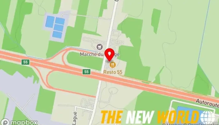 map of Starbucks Coffee shop, Cafe in Ange-Gardien