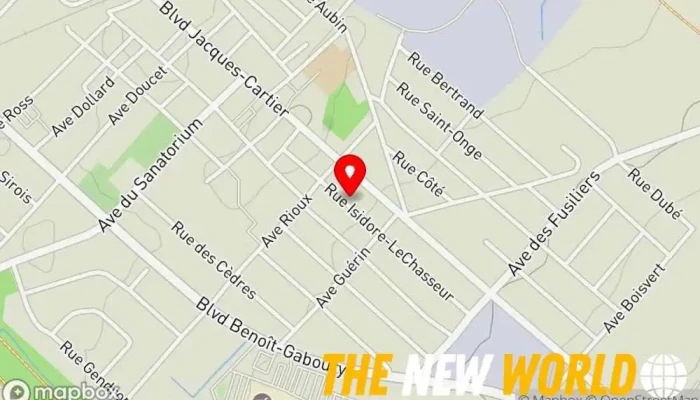map of Stephane Roy Website designer, Commercial photographer, Graphic designer, Image consultant, Internet marketing service, Marketing consultant, Media consultant, Photographer, Picture frame shop, Web hosting company in Mont-Joli