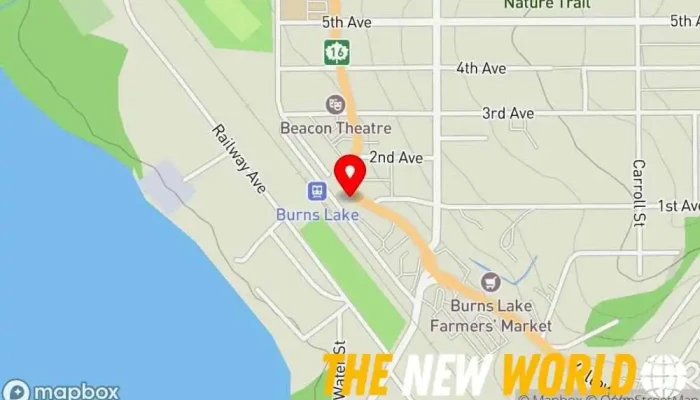 map of Strimbold Law Office Law firm in Burns Lake