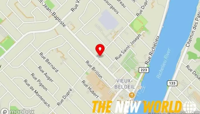map of STTS Consultants Corporate office in Beloeil