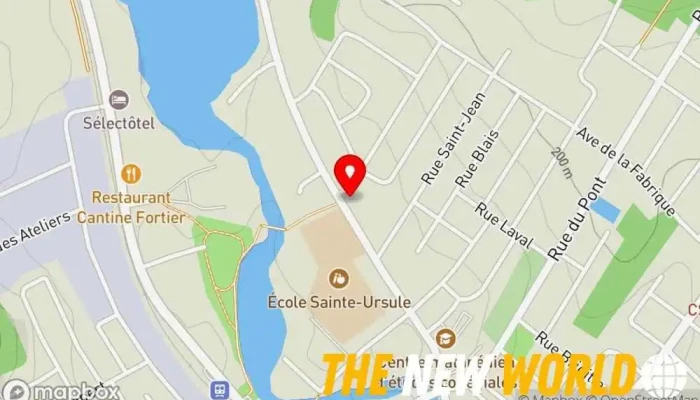 map of Studio RemediumDev Software company in Amqui