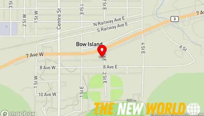 map of Subway Sandwich shop, Caterer, Fast food restaurant, Takeout restaurant, Restaurant in Bow Island
