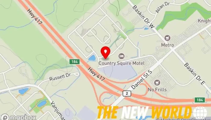 map of Suite 324 Graphic designer, Business management consultant in Arnprior