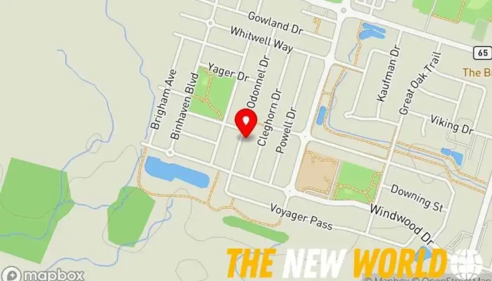 map of Sunrise Accounting Inc. Accounting firm in Hamilton