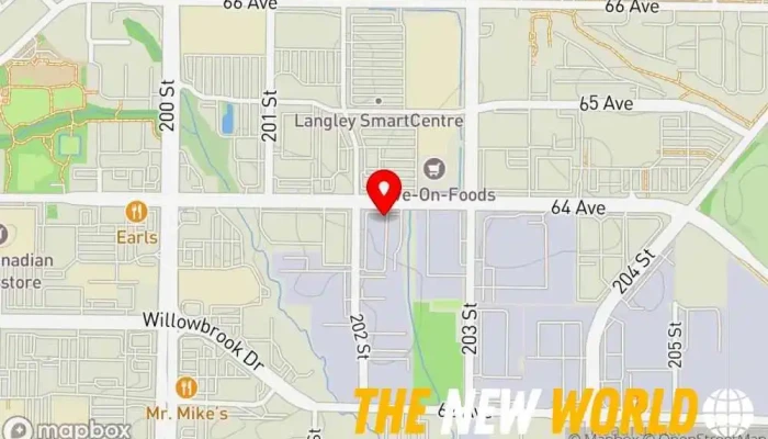 map of Sylvan Learning of Langley Tutoring service, After school program, Education center, Educational consultant, Educational testing service, Learning center, Private tutor, Studying center in Langley