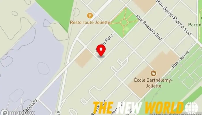 map of Synetik ErgoSolution Health consultant in Joliette