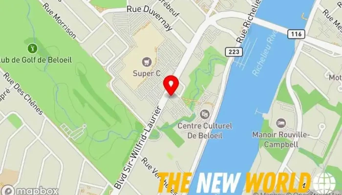 map of Tandem Emploi Educational consultant in Beloeil