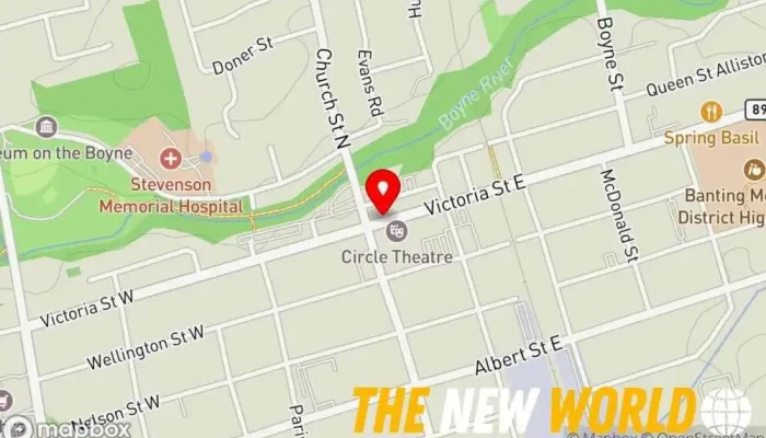 map of Tangible Private tutor in Alliston