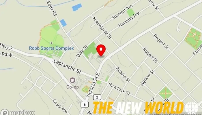 map of TD Canada Trust Branch and ATM Bank, ATM, Business banking service in Amherst