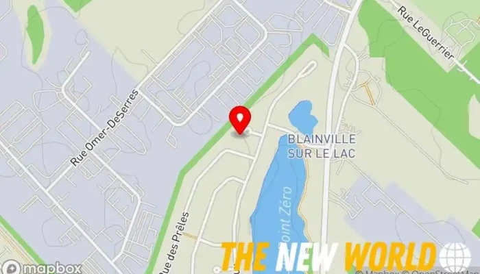 map of TECH SG 2020 inc. Engineering consultant in Blainville