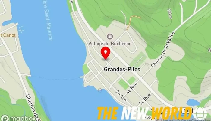 map of Techni-Conseils Inc Engineering consultant in Grandes-Piles