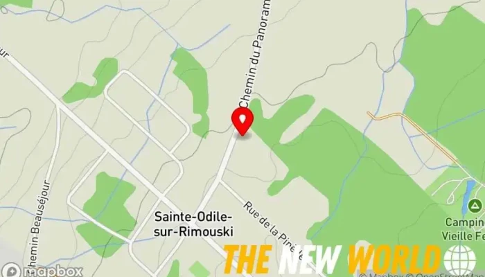 map of Tenue de livres Gaétane Marceau Bookkeeping service in Rimouski