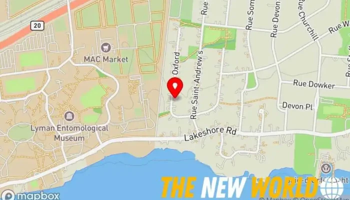 map of TerraHumana Solutions Consultant, Environmental organization in Baie-D'Urfe