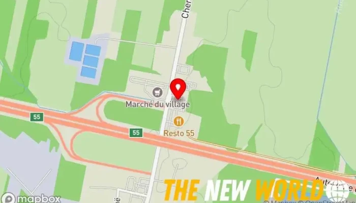 map of Thai Express Restaurant Ange-Gardien Thai restaurant in Ange-Gardien
