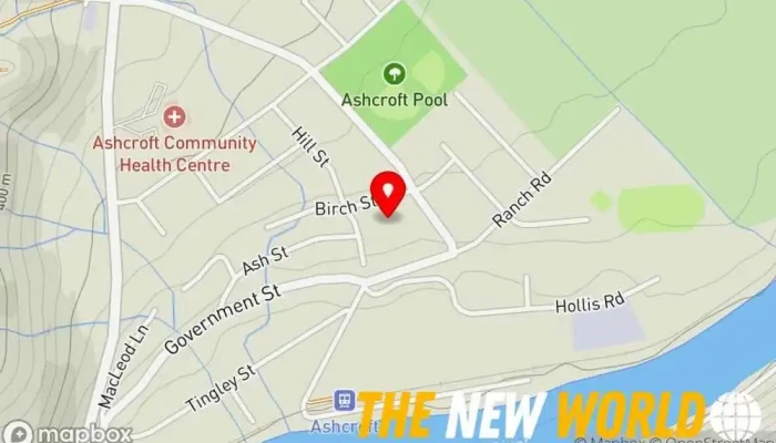 map of The Ashcroft HUB Community center, Conference center, Fitness center, Gym in Ashcroft