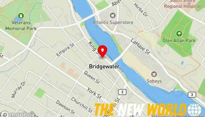map of The Back Room Bridgewater Variety store in Bridgewater