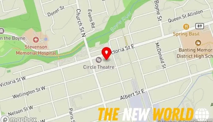 map of The Beach House Spa & Wellness Day spa, Massage therapist, Nail salon, Skin care clinic in New Tecumseth