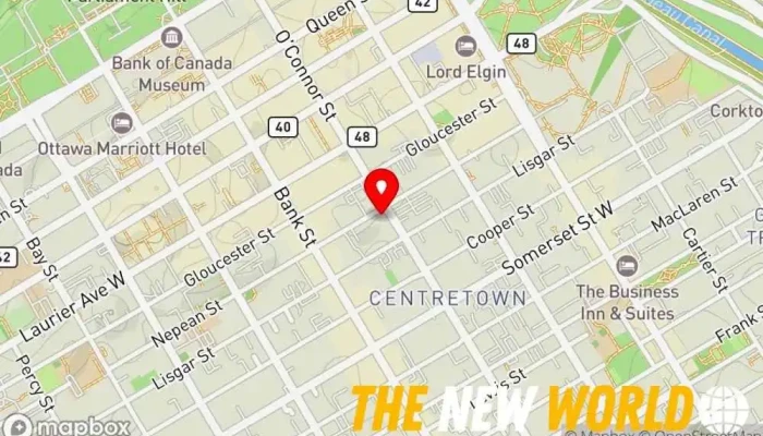 map of The Halifax Group Computer consultant in Ottawa